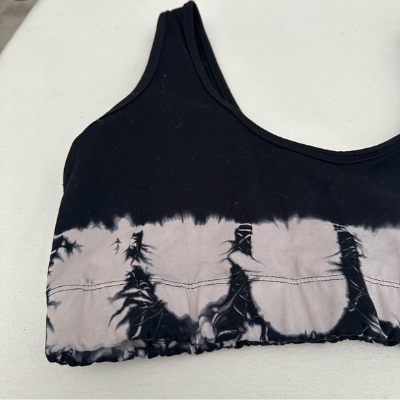 Electric & Rose Tie Dye Sports Bra - Picture 4 of 7
